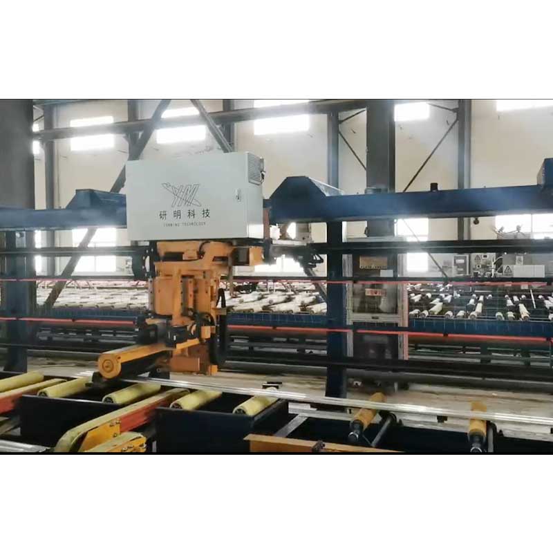 Echipament de mașină de tracțiune complet automată care trag profil de extrudare din aluminiu